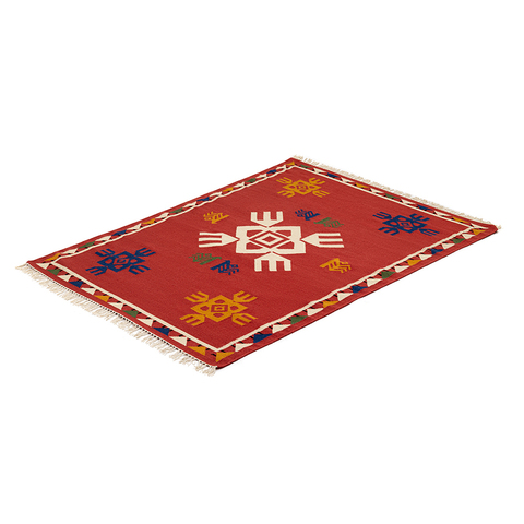Ковер из шерсти по мотивам чувашских орнаментов 200х300см Tkano Cultural Heritage