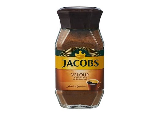 Кофе растворимый Jacobs Velour с пенкой, 95 г