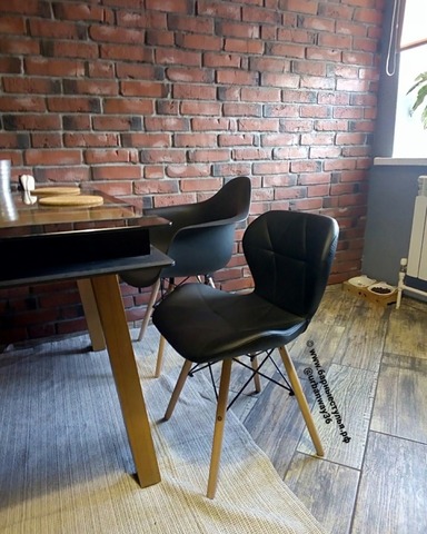 Интерьерный дизайнерский кухонный стул Perfecto / Перфекто / PU / Экокожа