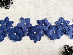 Кружево плетёное, ш. 9 см.