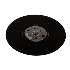 Тарелка опорная ПРАКТИКА 125 мм, МШУ, М14, крепление гайкой, жесткая (Арт. 776-737)