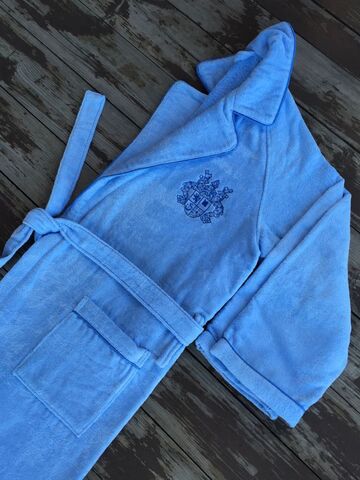 Халат мужской Gamba Gant голубой