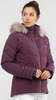 Премиальная Горнолыжная куртка Salomon Warm Ambition Jacket W Wine