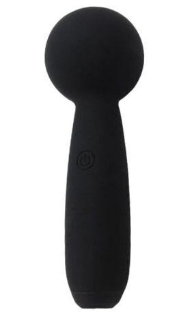 Черный перезаряжаемый вибратор-wand Pleasure Wand - CNT CNT-060019B