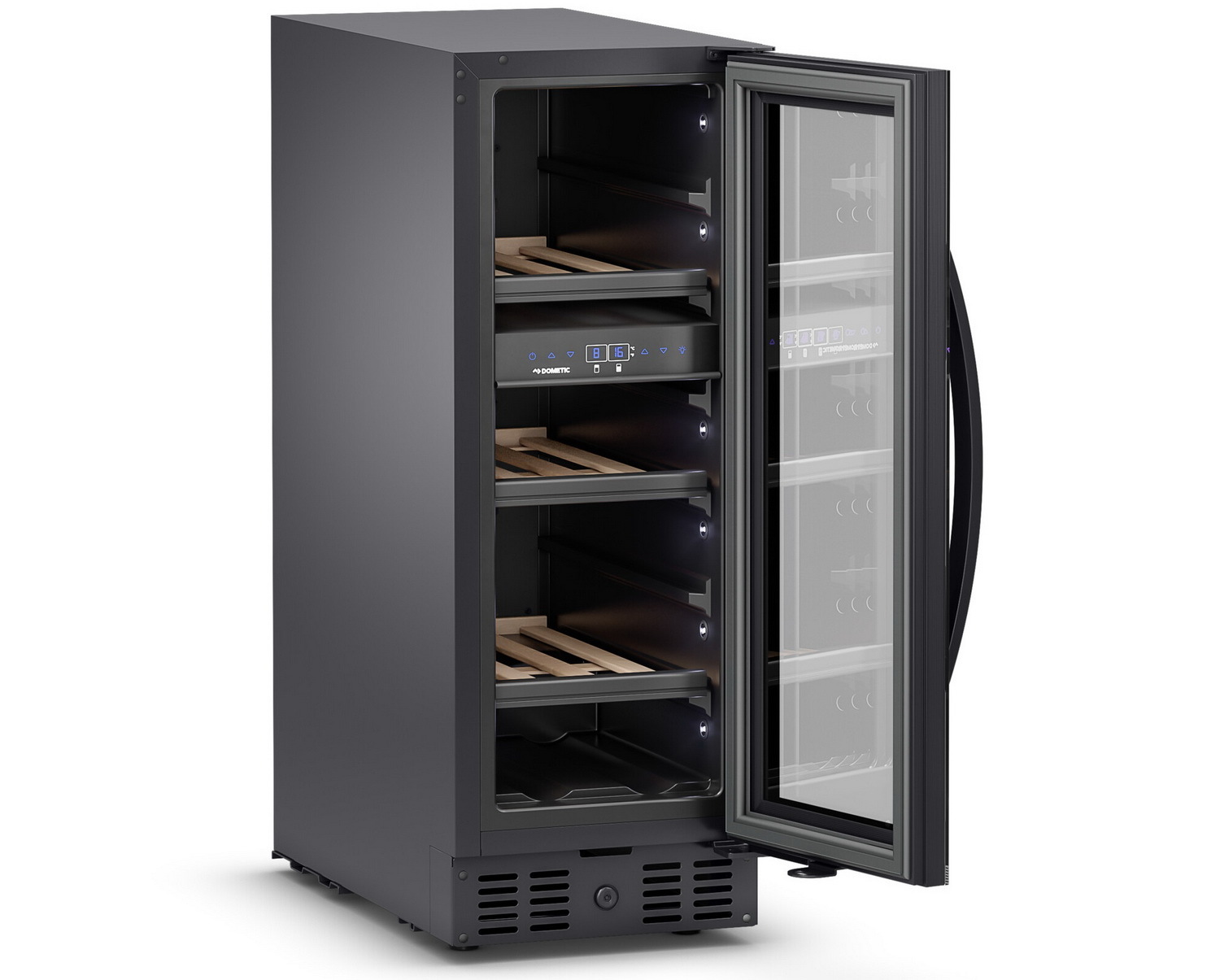 Винный холодильник под столешницу Dometic E16FG Elegance - купить в Москве  на Qkitchen