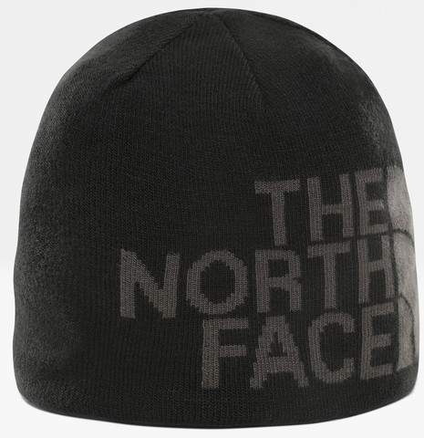 Картинка шапка The North Face reversible tnf banner beanie Tnfblck/Asphaltgreylogoxl - 1