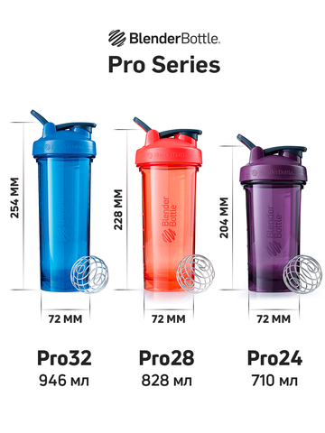 Картинка шейкер Blender Bottle pro24 tritan Berry - 10