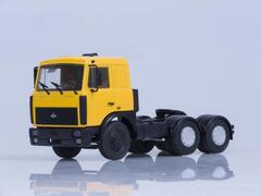 MAZ-6422 truck tractor 1989 late cab yellow 1:43 AutoHistory (AIST)