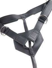 Телесный страпон Strap-on Harness Cock - 15,2 см. - 