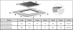Варочная панель Korting HIB 95750 B Smart