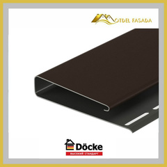Наличник 75мм DOCKE PREMIUM Шоколад 3000мм