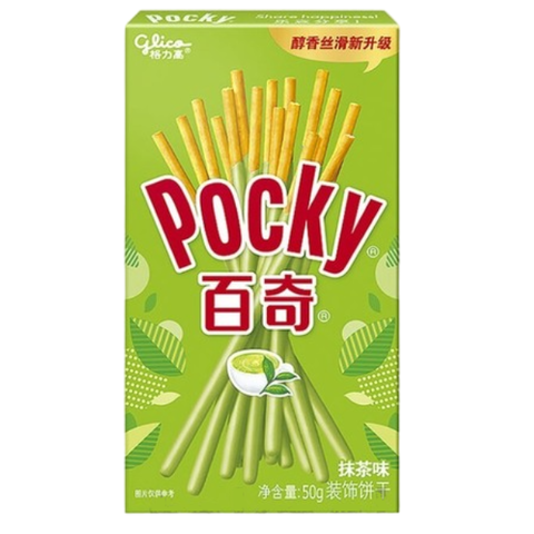 Бисквитные палочки со вкусом матча Pocky, 55 гр