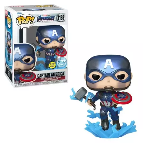 Фигурка Funko POP! Marvel. Avengers Endgame: Captain America (GW Exc) (1198)