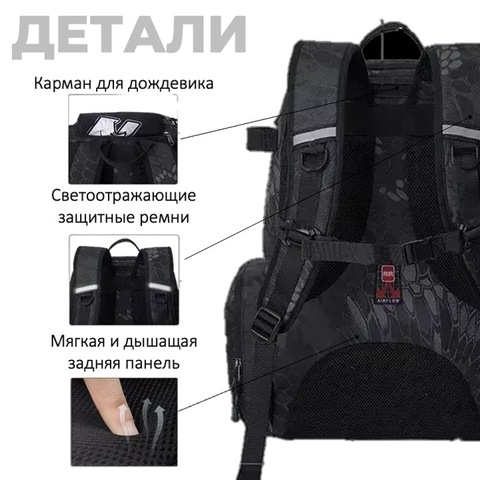 Картинка рюкзак рыболовный Nevo Rhino 9106-NW Camo black - 11
