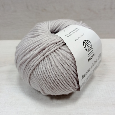 Пряжа Merino Extra 125 ( Мерино экста 125). Цвет: светло-серый 769