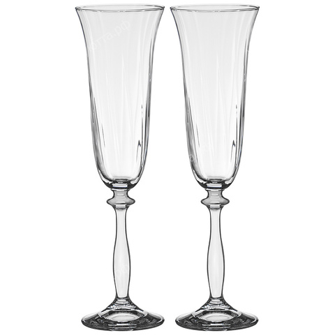 Набор бокалов для шампанского Bohemia Crystal 