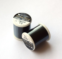 Черный. Black. Нитки для бисероплетения Miyuki.