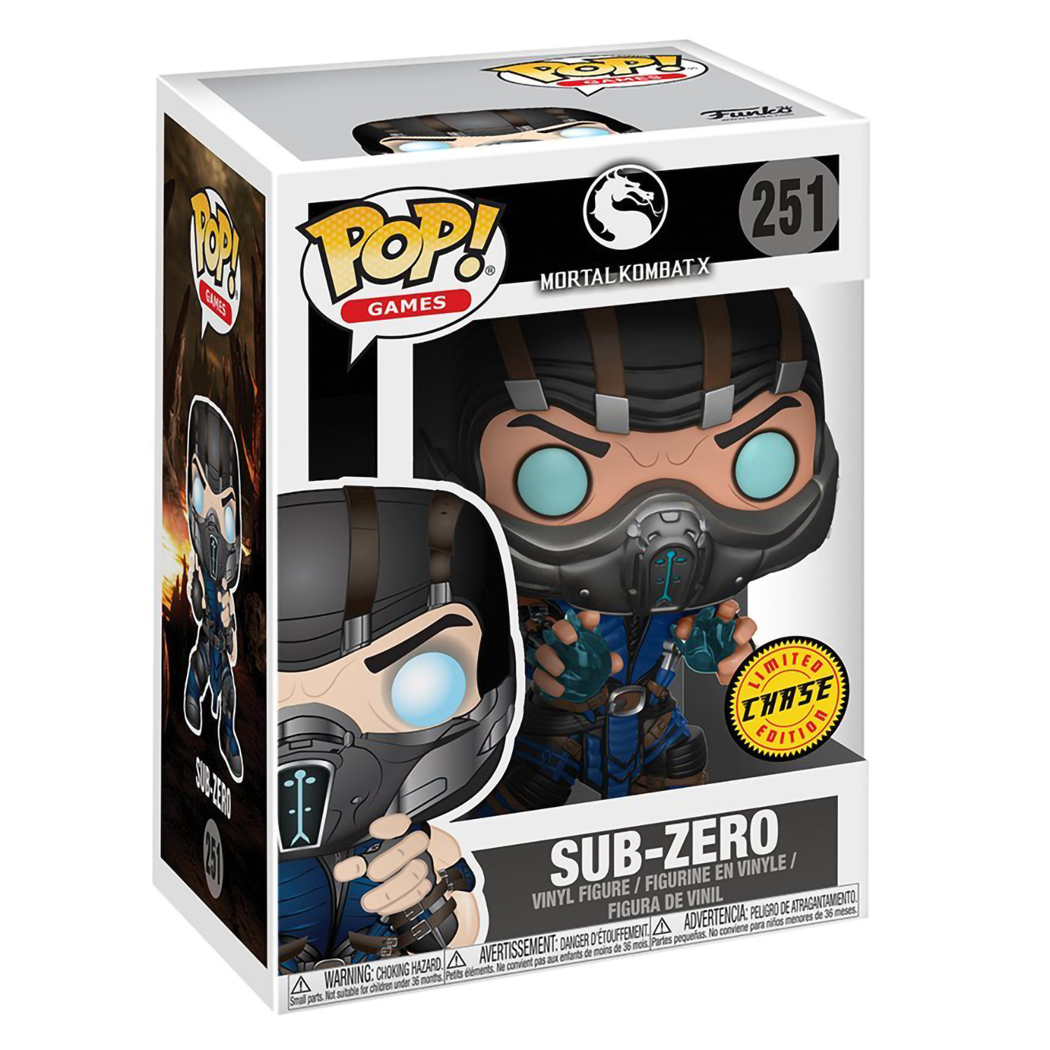 Funko POP! Mortal Kombat: Sub-Zero (Chase Exc) (251) – купить по выгодной  цене | Интернет-магазин комиксов 28oi.ru