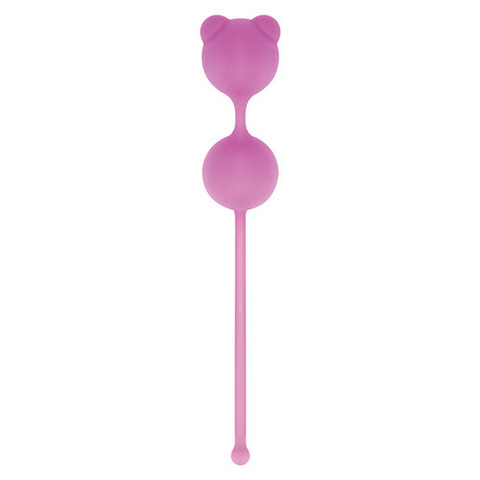 Розовые вагинальные шарики PUSSYNUT DOUBLE SILICONE - Toyz4lovers Silicone T4L-00801774