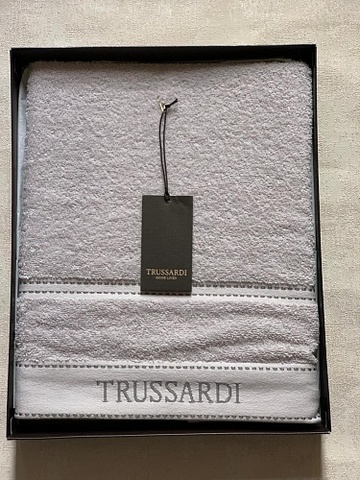 Комплект полотенец 2шт Trussardi Ribbon Pearl