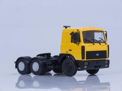 MAZ-6422 truck tractor 1989 late cab yellow 1:43 AutoHistory (AIST)