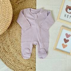 Комбинезон слип в рубчик на молнии