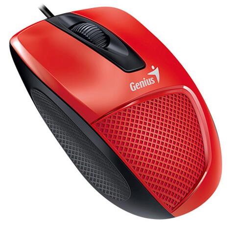 Мышь Genius  DX-150X Red Проводная, оптическая, 1000dpi,USB, длина кабеля 1,5м.,цвет красный, - купить в компании MAKtorg