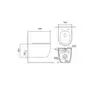 SET AQUATEK ЕВРОПА (рама AQUATEK Standard INS-0000012(без клавиши и крепежа)+унитаз ЕВРОПА AQ1900-00 с тонким сиденьем soft-close