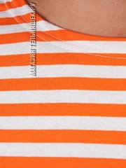 Тельняшка с оранжевой полосой - Магазин тельняшек.ру 8-800-700-93-18 Тельняшка летняя МЧС (оранжевая полоса) ГОСТ МИНОБОРОНЫ в Магазине тельняшек