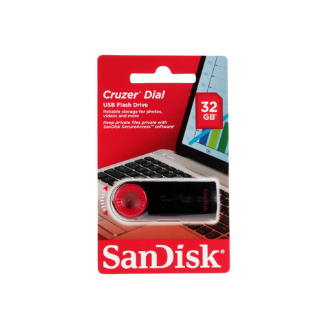 32GB USB-флеш накопитель SANDISK Cruzer Dial CZ57