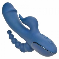 Вибратор тройного действия CalExotics III Triple Orgasm, 11.5 см x 3.25 см