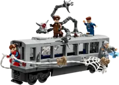 Конструктор LEGO Marvel 76321 Человек-паук против: Сцена в поезде метро с Доком Оком