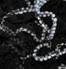 Пряжа Alize DANTELA WOOL 1490 (Черный, серый)