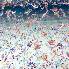 шелк купон зеленый итальянский