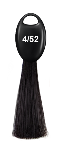 OLLIN N-JOY  4/52 – шатен махагоново–фиолетовый, перманентная крем-краска для волос 100мл