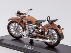 Motorcycle M-63 URAL-2 brown 1:24 Our Motorcycles Modimio Collections #10