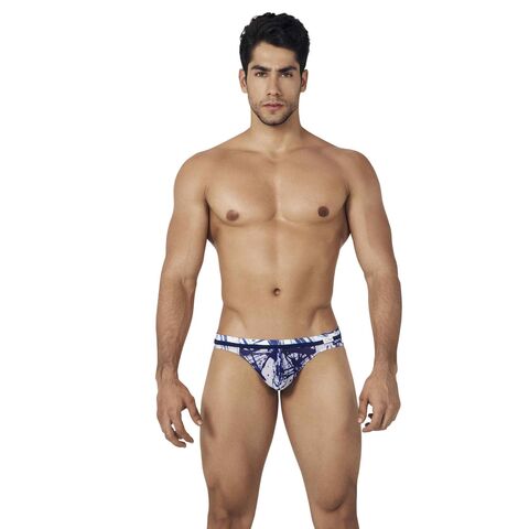 Мужские слипы темно-синие Clever UNPREDICTABLE BRIEF 027708