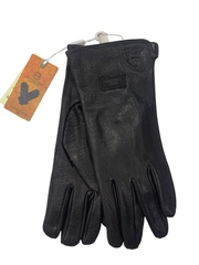 Перчатки. Женские. Материал верха: Кожаные. Кожа оленя. Подклад: Трикотаж-шерсть. 5 шт в упаковке.