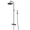Paini 78PZ689TH Душевая система PAINI Cox 250 мм, с термостатом, черный матовый PVD (PZ)