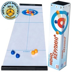 Игра настольная"Нано-Кёрлинг"в тубусе