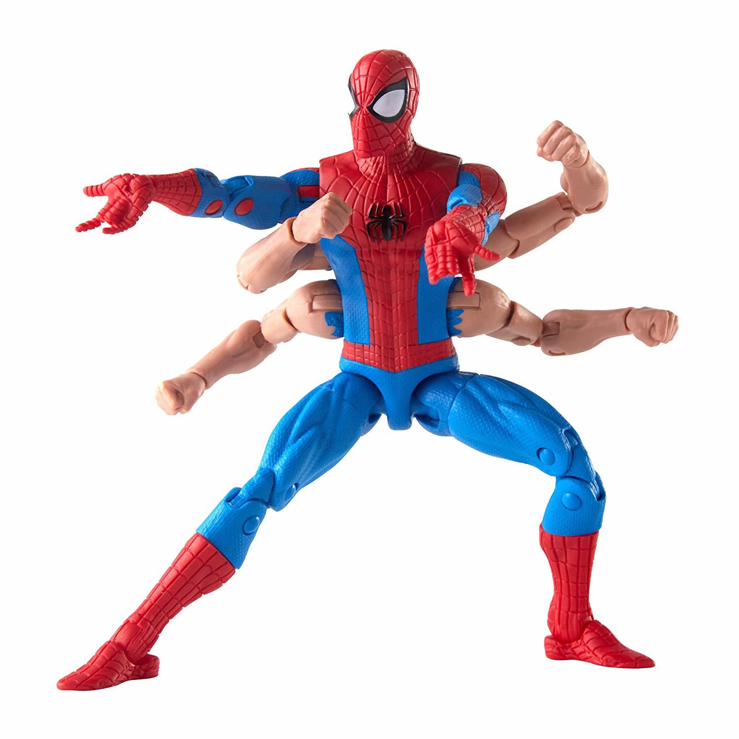 Человек паук 6 рук игрушка
