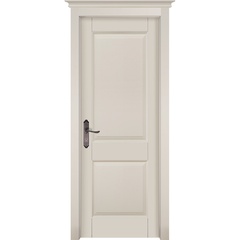 Межкомнатная дверь Элегия массив ольхи слоновая кость глухая