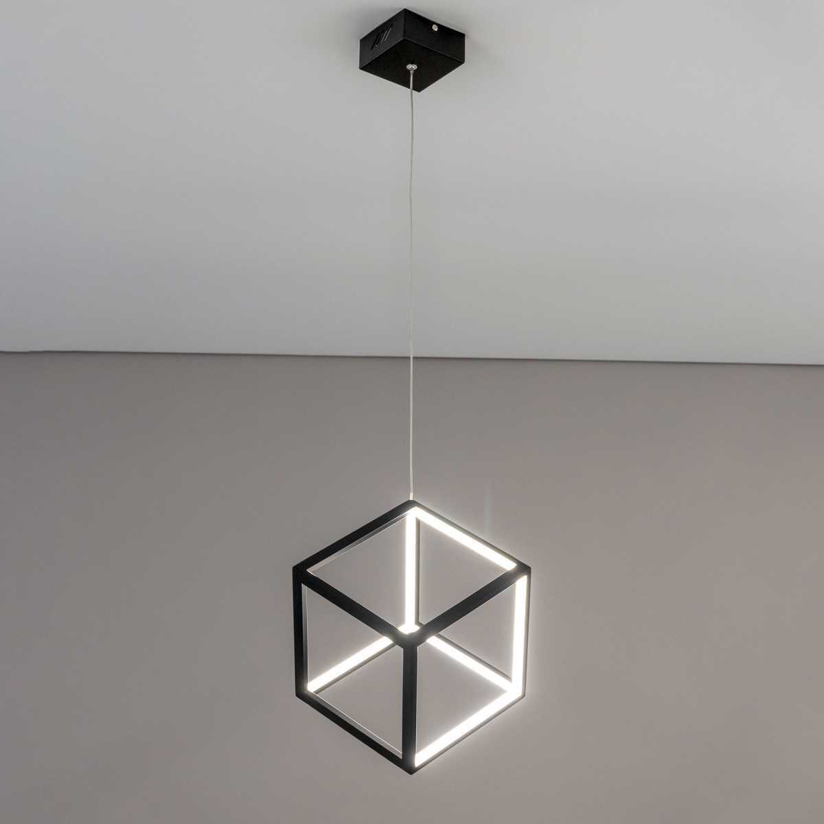 Подвесной светодиодный светильник Citilux Куб CL719201