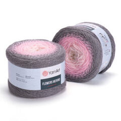 FLOWERS MERINO YarnArt 544