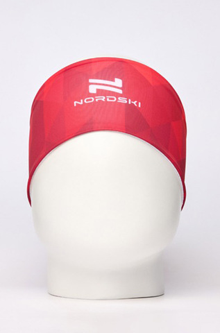 Гоночная повязка Nordski Race Red