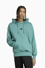 Кофта adidas Essentials Feelcozy Fleece - бирюзовый