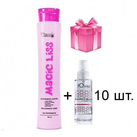BB Gloss Нанопластика Magic Liss АКЦИЯ! 500 мл + подарок IQ Hair Luminosita 10 шт.