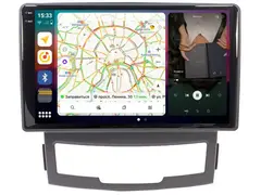 Штатная магнитола Ssang Yong Actyon (2011-2013) Android 11 4/64GB QLED DSP 4G модель SY-015TS18