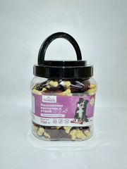 Biohaus лакомство для собак кальциевая косточка с уткой