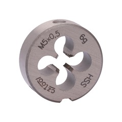 Плашка М 5,0х0,5 DINEN22568 HSS 6g 20х5мм Bucovice(CzTool) 240051